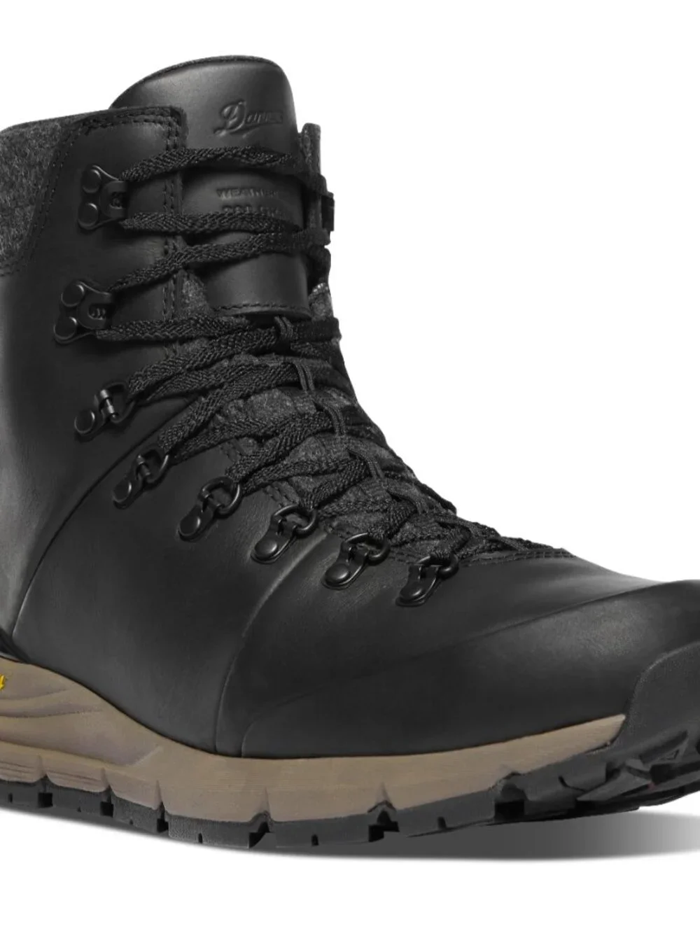 Danner Arctic 600 200G Insulated Jet Black /Mojave WP Hiking Boots Men's NEW